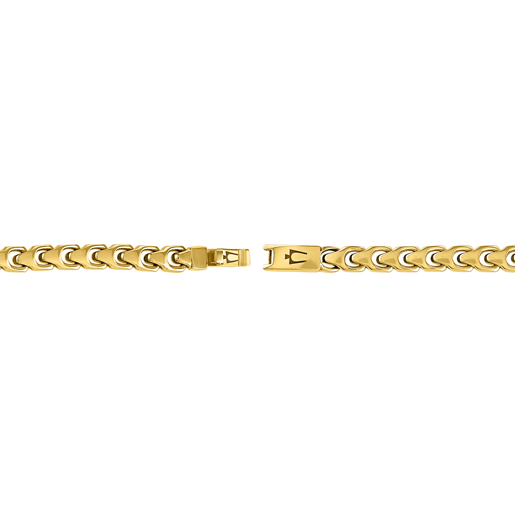 This steel Bulova Signature Chain, capturing the essence of our